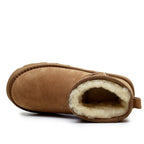 Rugged Gear Fårskinnsboots Chestnut