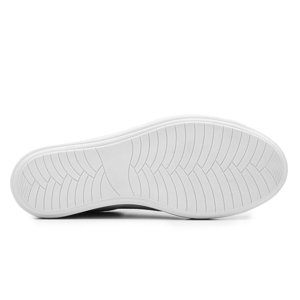Minfot Aveny Skinn Sneaker med Kardborreband Vit