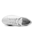 Minfot Comfort Sneakers Dam Skinn Vit