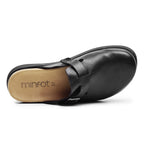 Minfot Mjuk Toffel Soft Svart Skinn