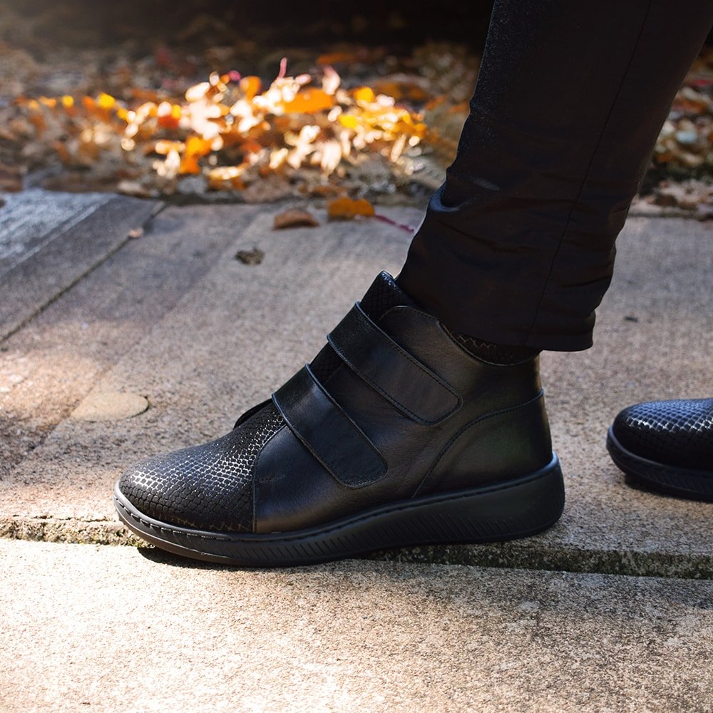 Minfot Hedda Specialsko Stretch Känga Svart Onyx