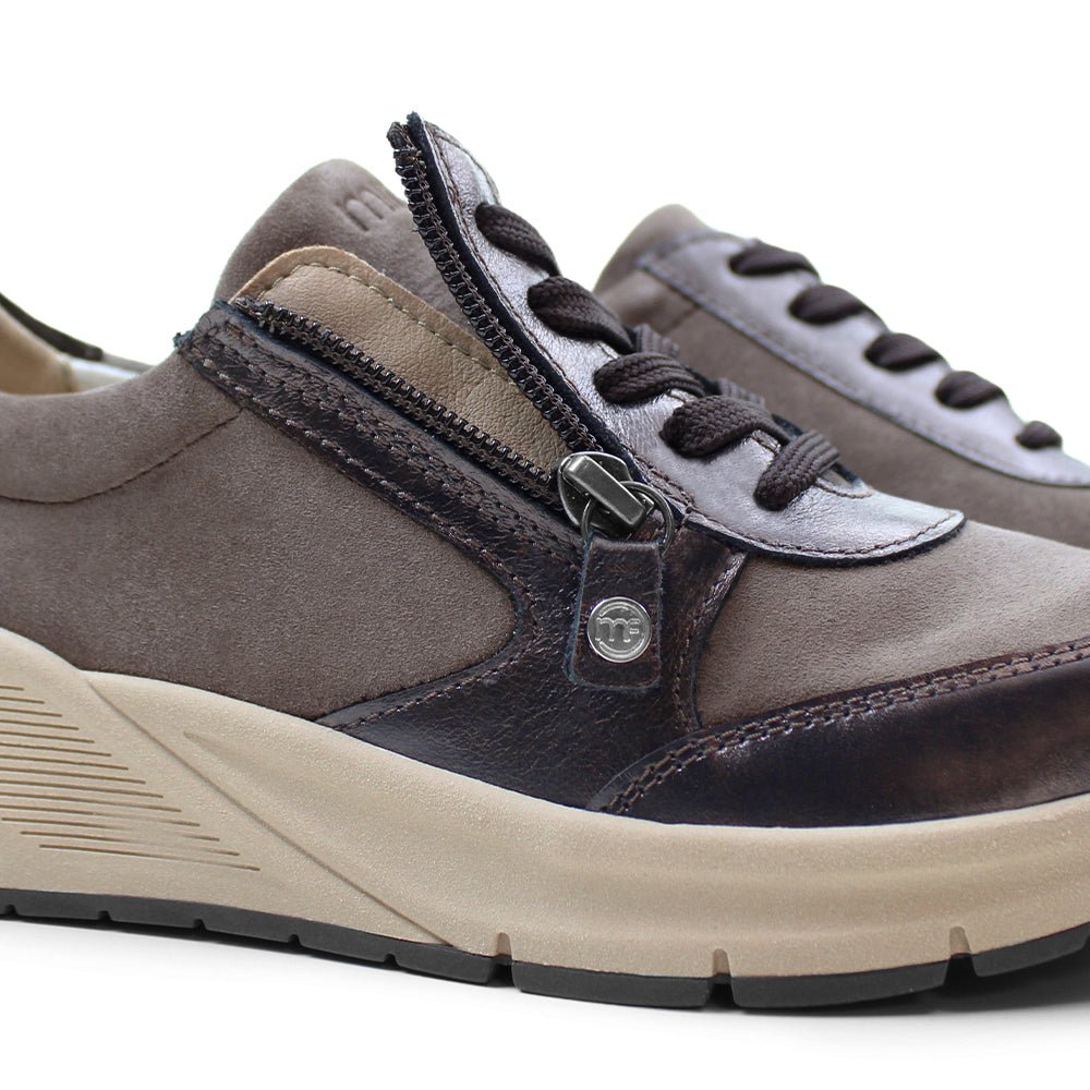 Produktbild 9 - Minfot Vei Sneaker Stretch Nubuck Taupe Oxid