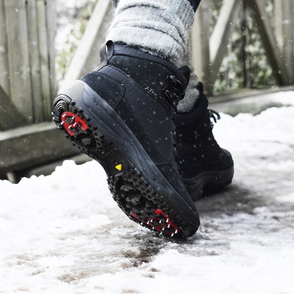 Minfot Polar Dubbskor med J-TEX Svart