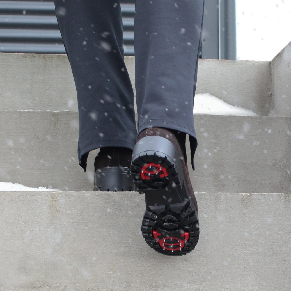 Produktbild 12 - Minfot Cityspike Chelsea Broddskor Zip Mocka Brun