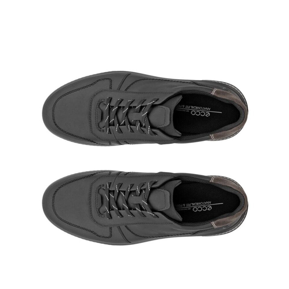 Produktbild 6 - ECCO Move Sneaker Herr Black Magnet