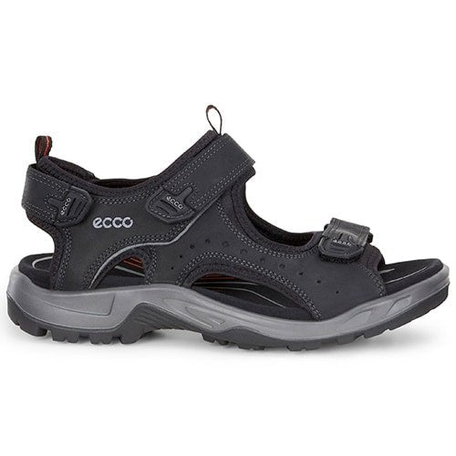ECCO Sandal Herr Offroad Black Oil Nubuck