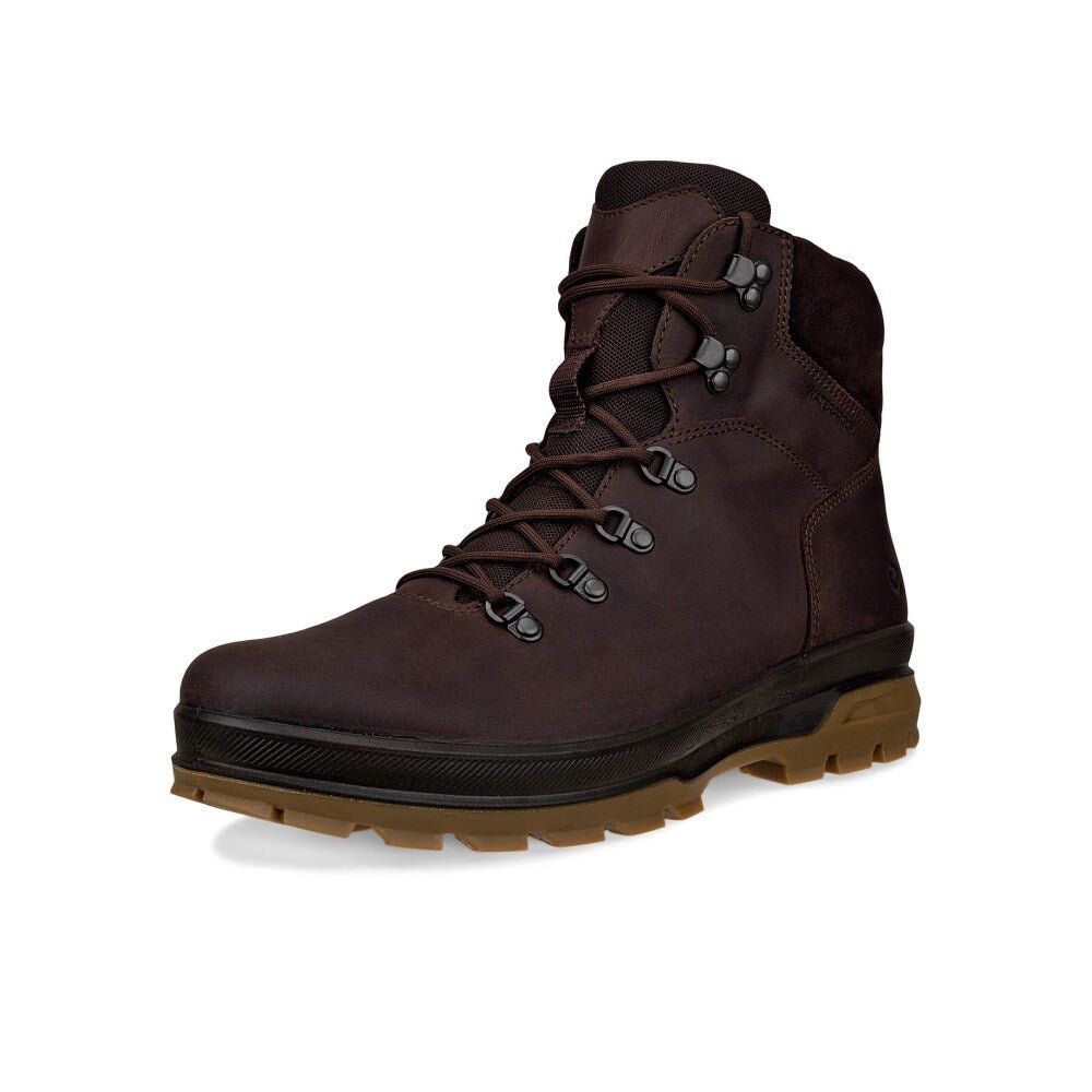 Produktbild 3 - ECCO Rugged Track Vattentäta Herr Boots Coffee