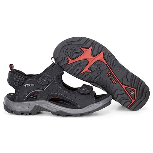 Produktbild 4 - ECCO Sandal Herr Offroad Black Oil Nubuck
