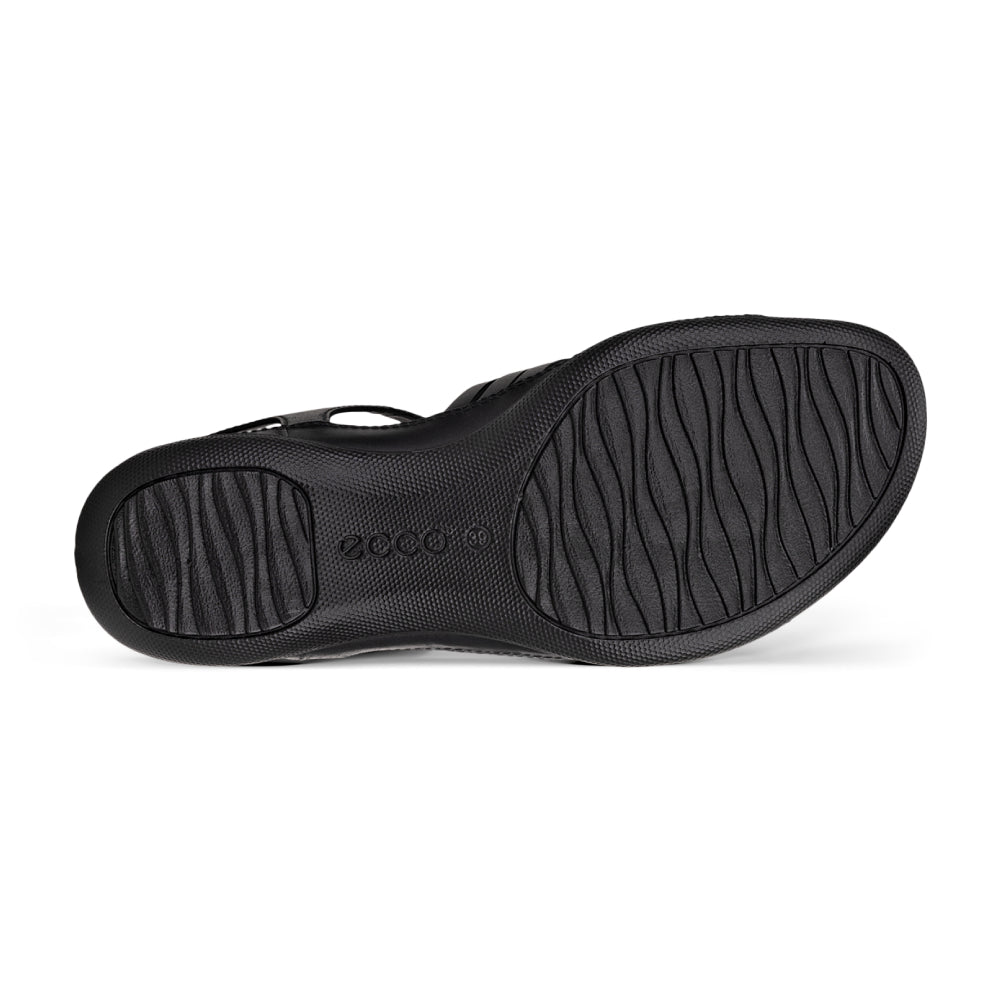 ECCO Flash Sandaler Dam Läder Svart