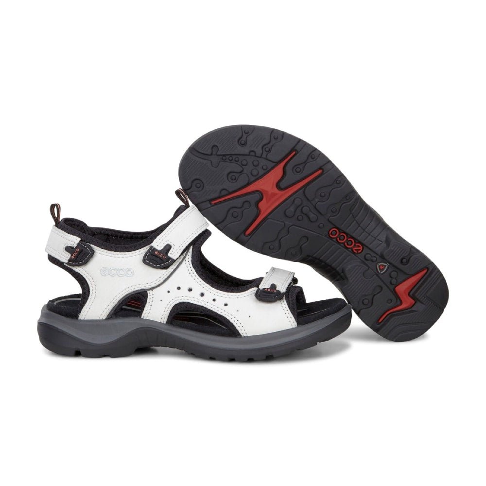 ECCO Sandal Dam Offroad Shadow White Yabuck