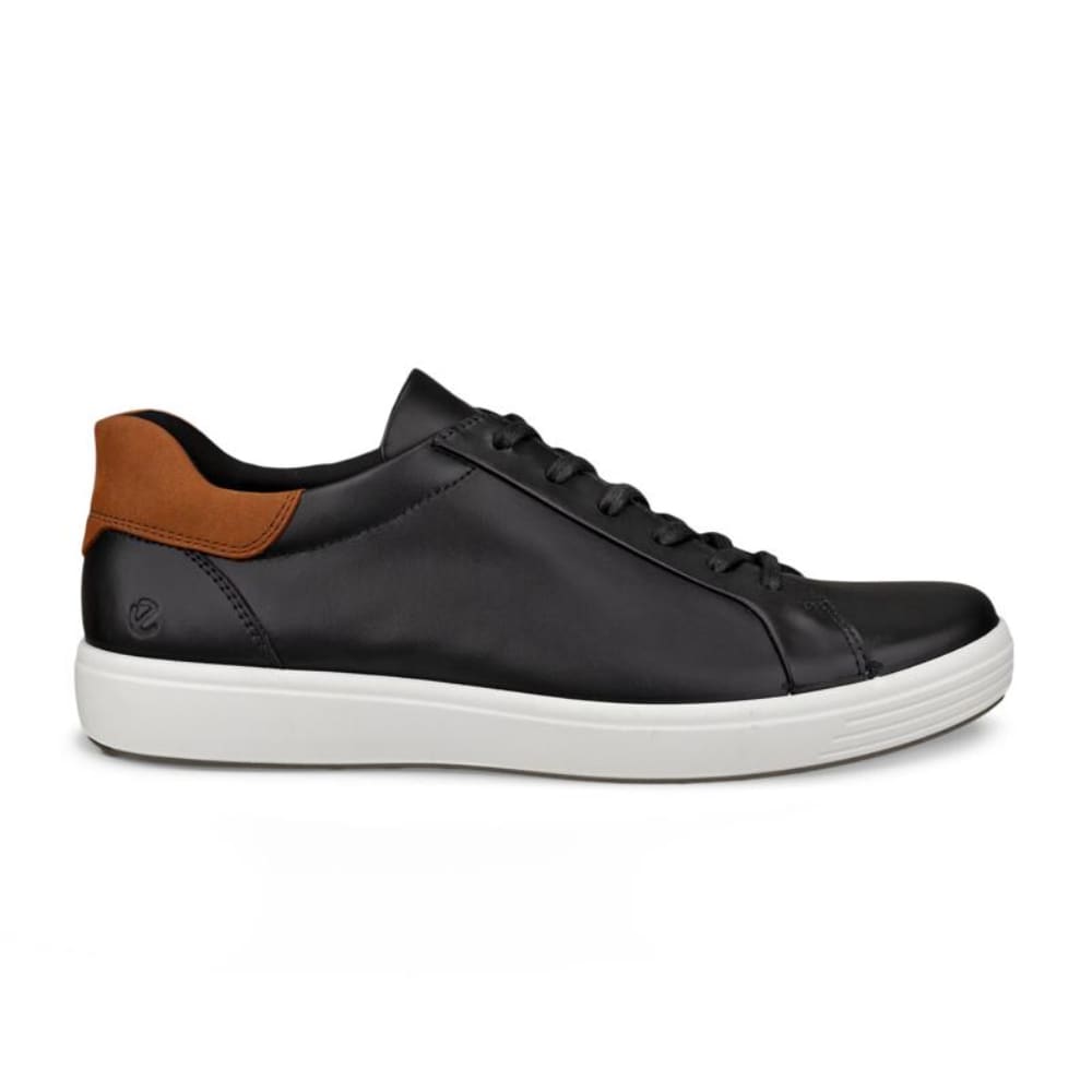 ECCO Soft 7 Herr Black Cognac
