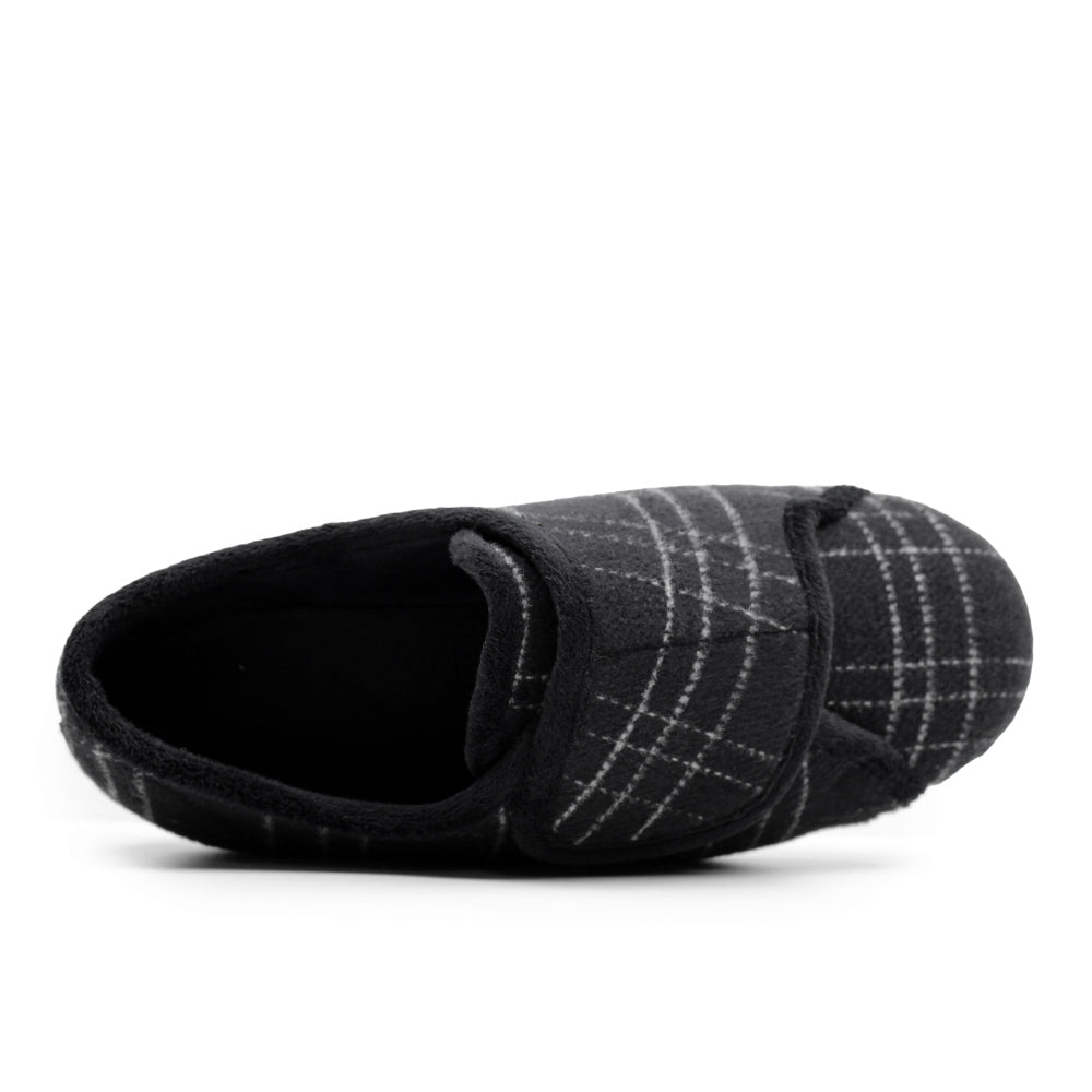 Produktbild 4 - Salemedical Specialskor Herr Strap Rutig Svart