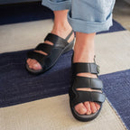 Minfot Sandaler Hallux Valgus Dahlia Hälrem Svart