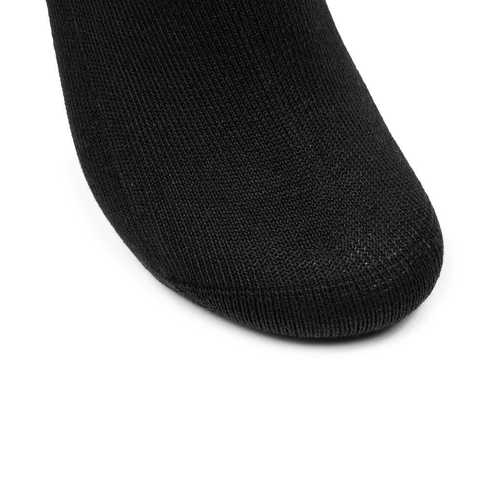 Minfot Sömlösa Strumpor Bomull Svart 1-pack