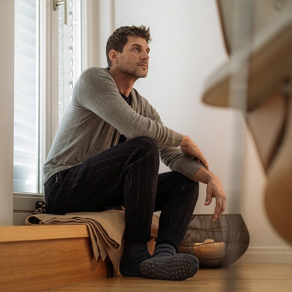 Falke Cosyshoe Men Slippers Dark blue