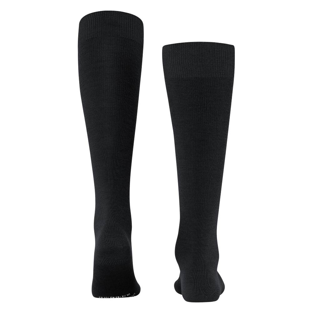 Falke Energizing Wool Knee High Men Socks Black