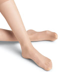 Falke Pure Matt Knästrumpor Dam Nylon 20 den Beige 1-pack