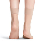 Falke Pure Matt Ankelstrumpor Dam Nylon 20 den Beige 1-pack