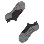 Falke RU4 Invisible Strumpor No Show Herr Svart Mix 1-pack