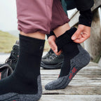 Falke TK2 Sensitive Trekking Vandringsstrumpor Dam Svart 1-pack