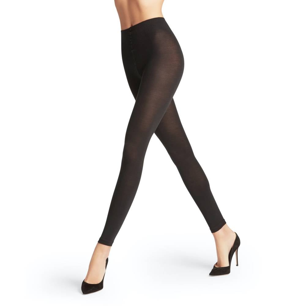 Falke Softmerino Leggings Svart