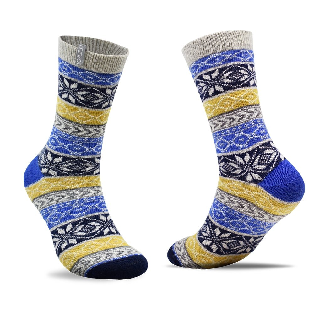 Produktbild 11 - Minfot Ullstrumpor Hytte 2-pack