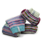 Minfot Ullstrumpor Mys Multi 2-pack