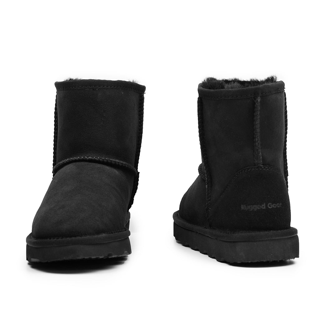 Rugged Gear Boots Fårskinn Classic Black