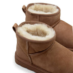 Rugged Gear Fårskinnsboots Chestnut