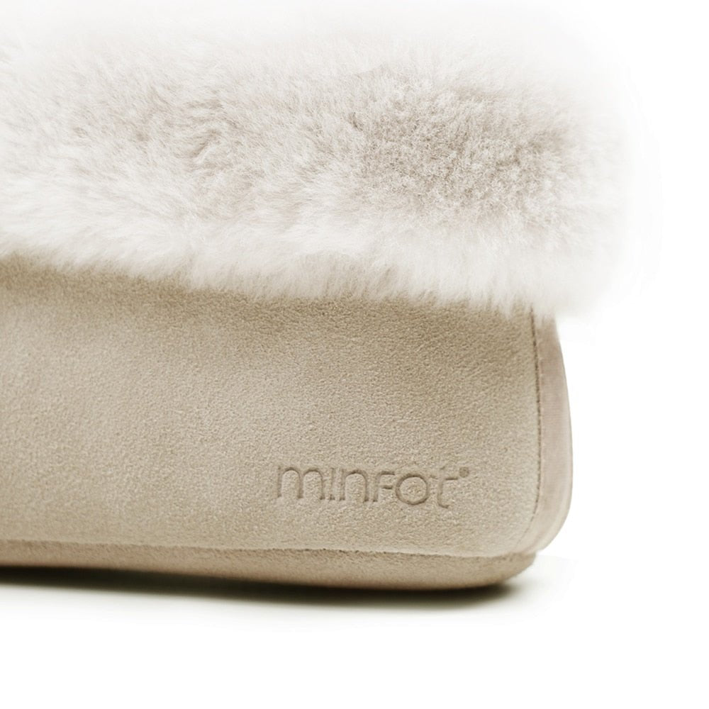 Produktbild 7 - Minfot Fårskinnstofflor Sunne Beige