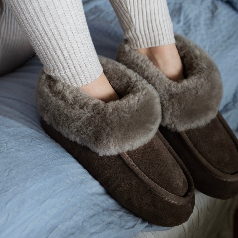 Produktbild 9 - Minfot Fårskinnstofflor Sunne Stone