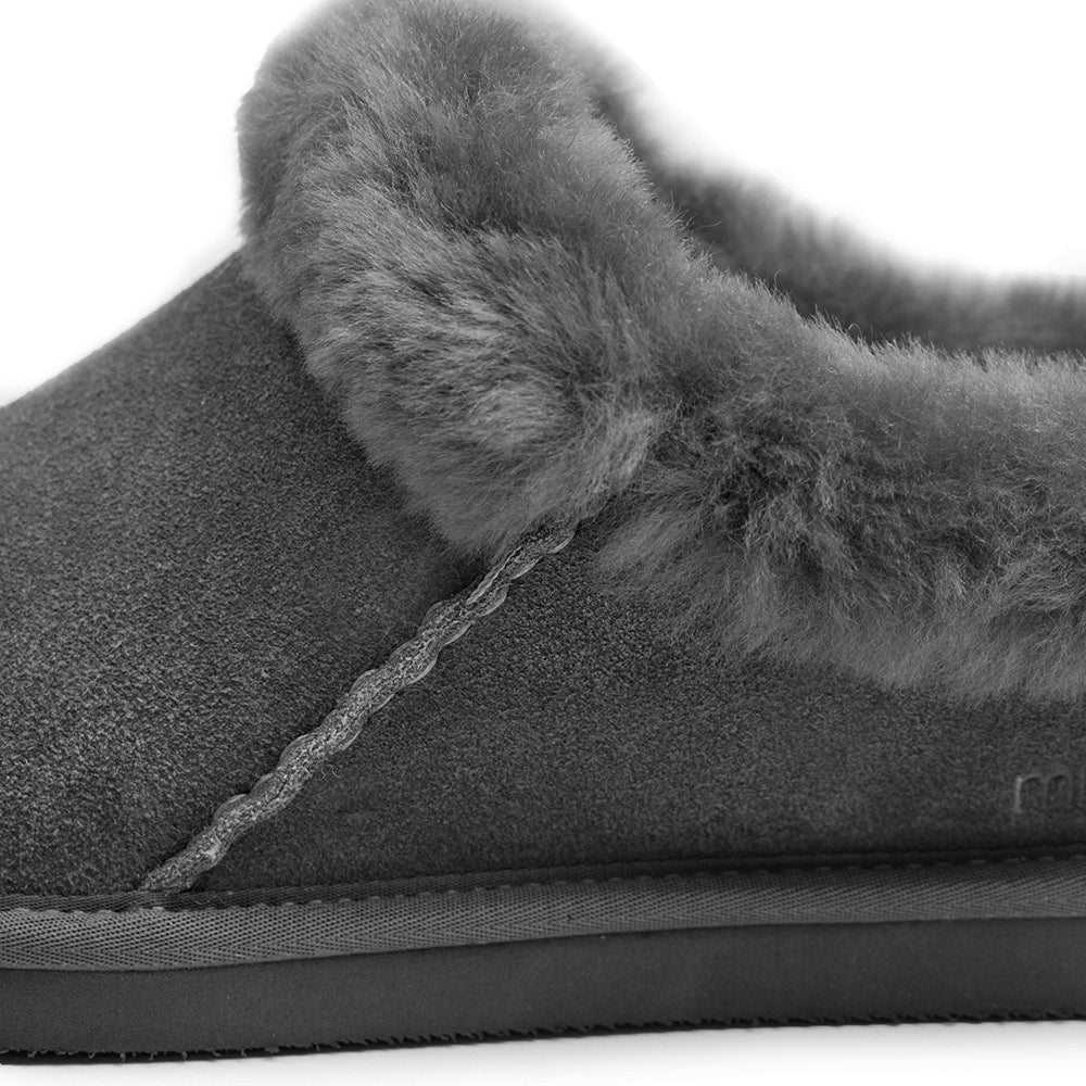 Produktbild 8 - Minfot Tofflor Fårskinn Bergen med sula Grå