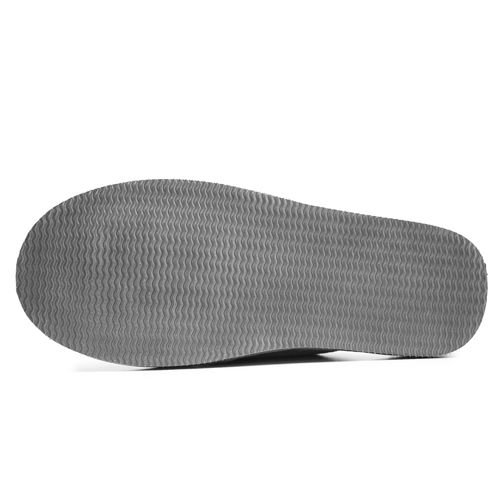 Produktbild 7 - Minfot Fårskinnstofflor Slip-on Orust med sula Grå