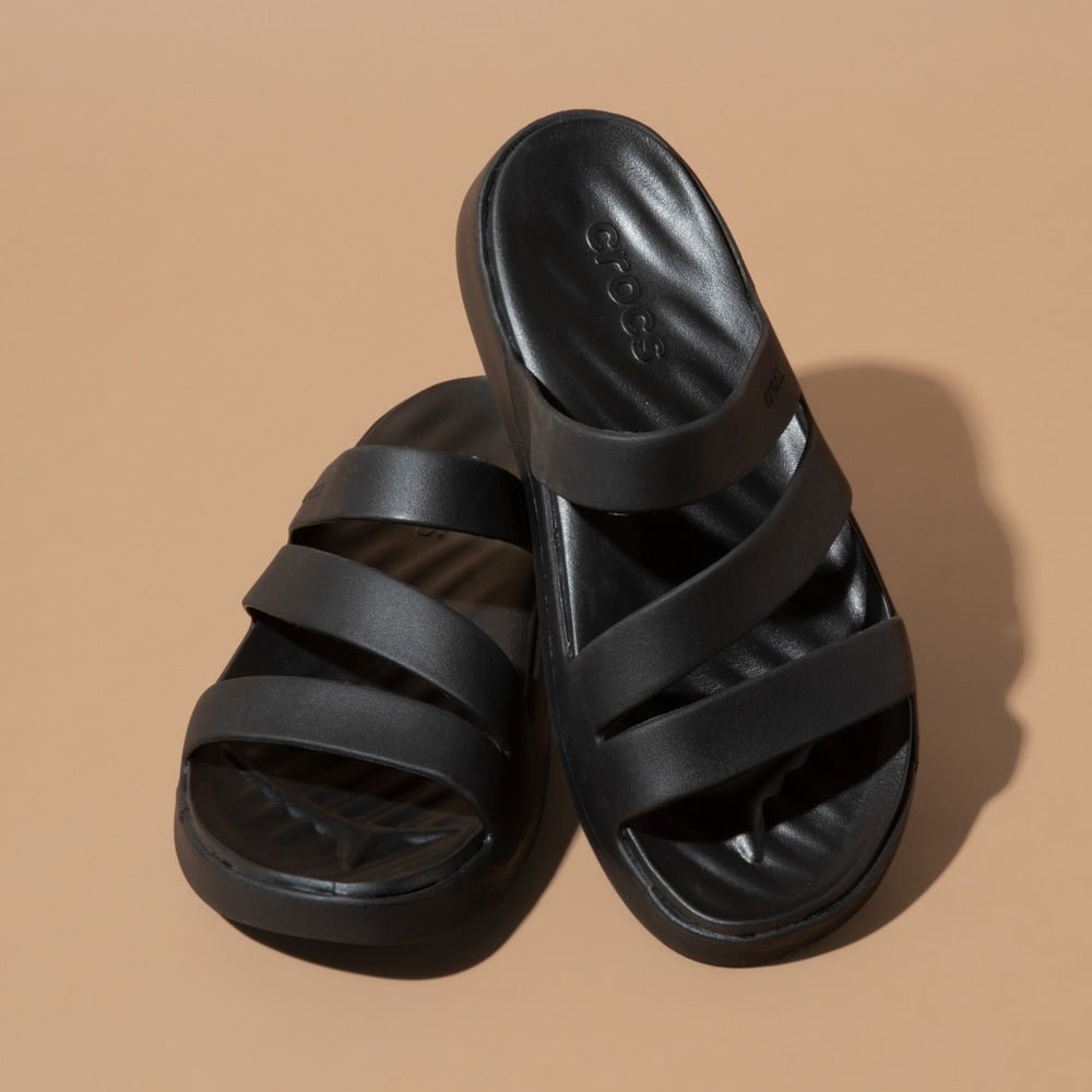 Crocs Getaway Strappy Sandal Dam Black