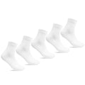 Minfot Strumpor Quarter Merinoull Vit 5-pack