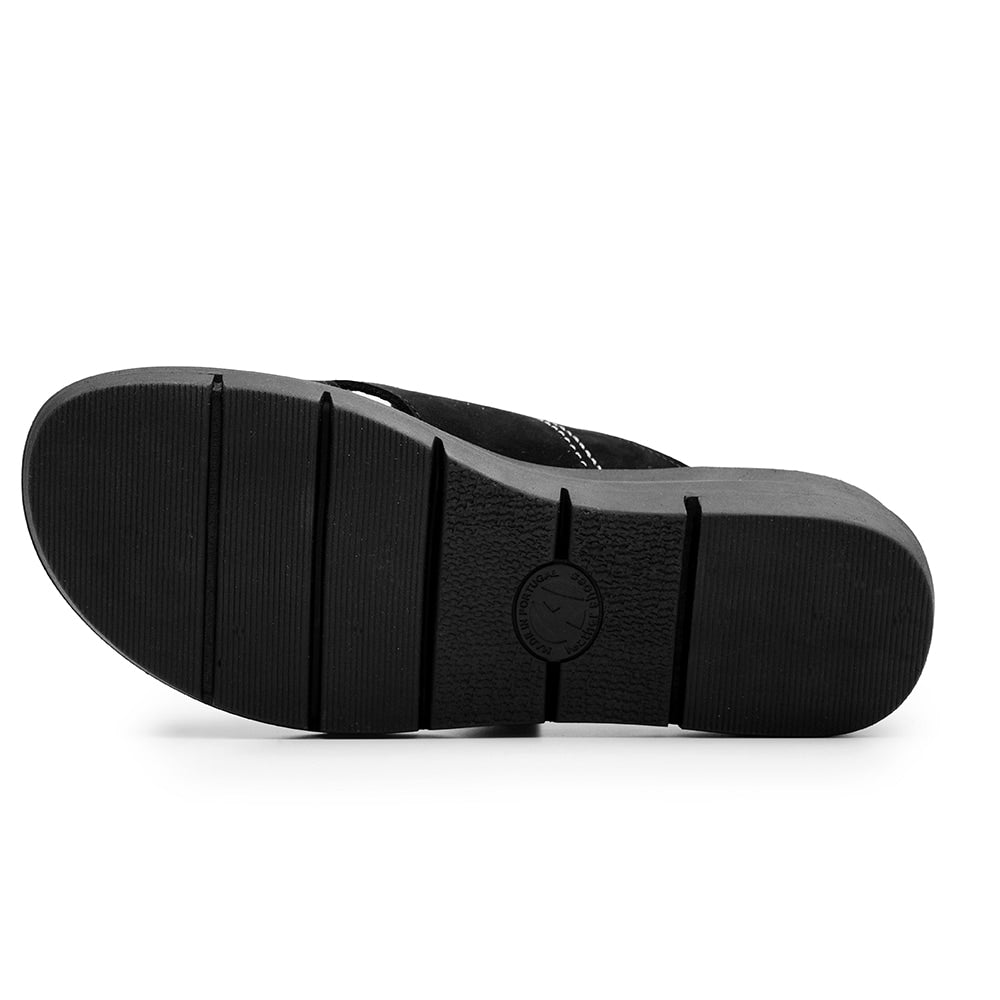 Minfot Sandal Komfort Maira Nubuck Svart