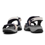Minfot Sandhamn Sandaler Dam Nubuck Navy Pink