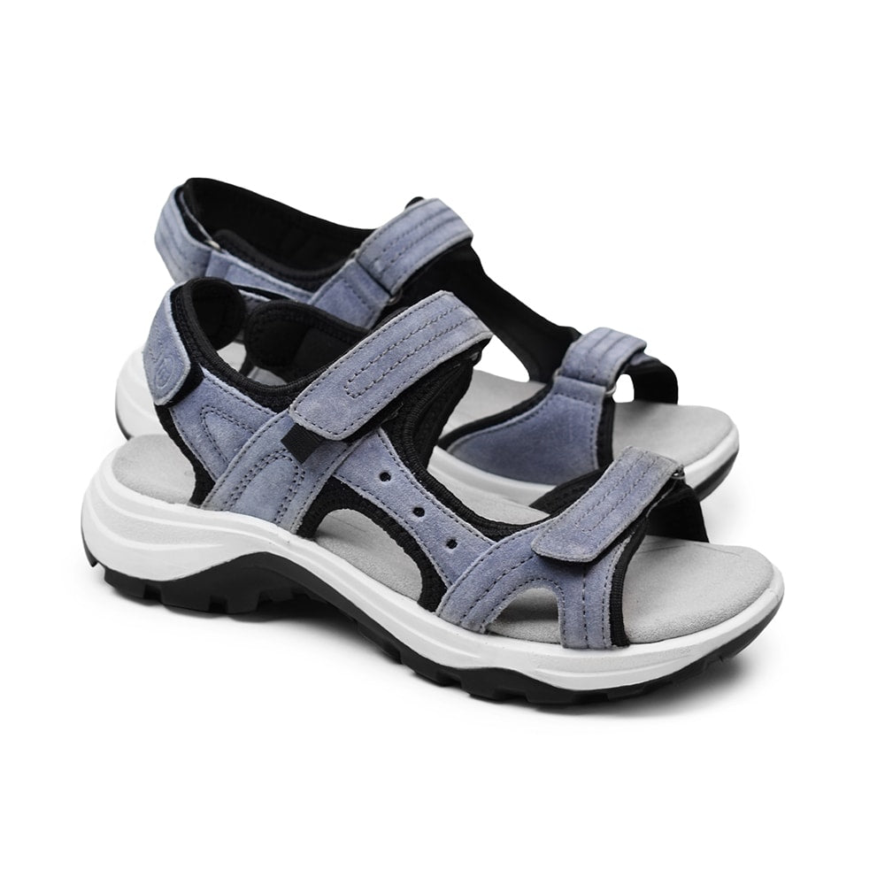 Produktbild 7 - Minfot Sandaler Sandhamn Dam Mocka Duvblå