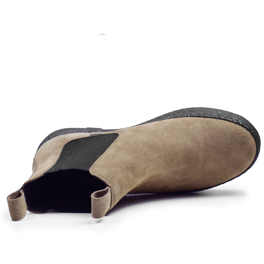 Minfot Chelsea Boots Visby Mocka Marmotta