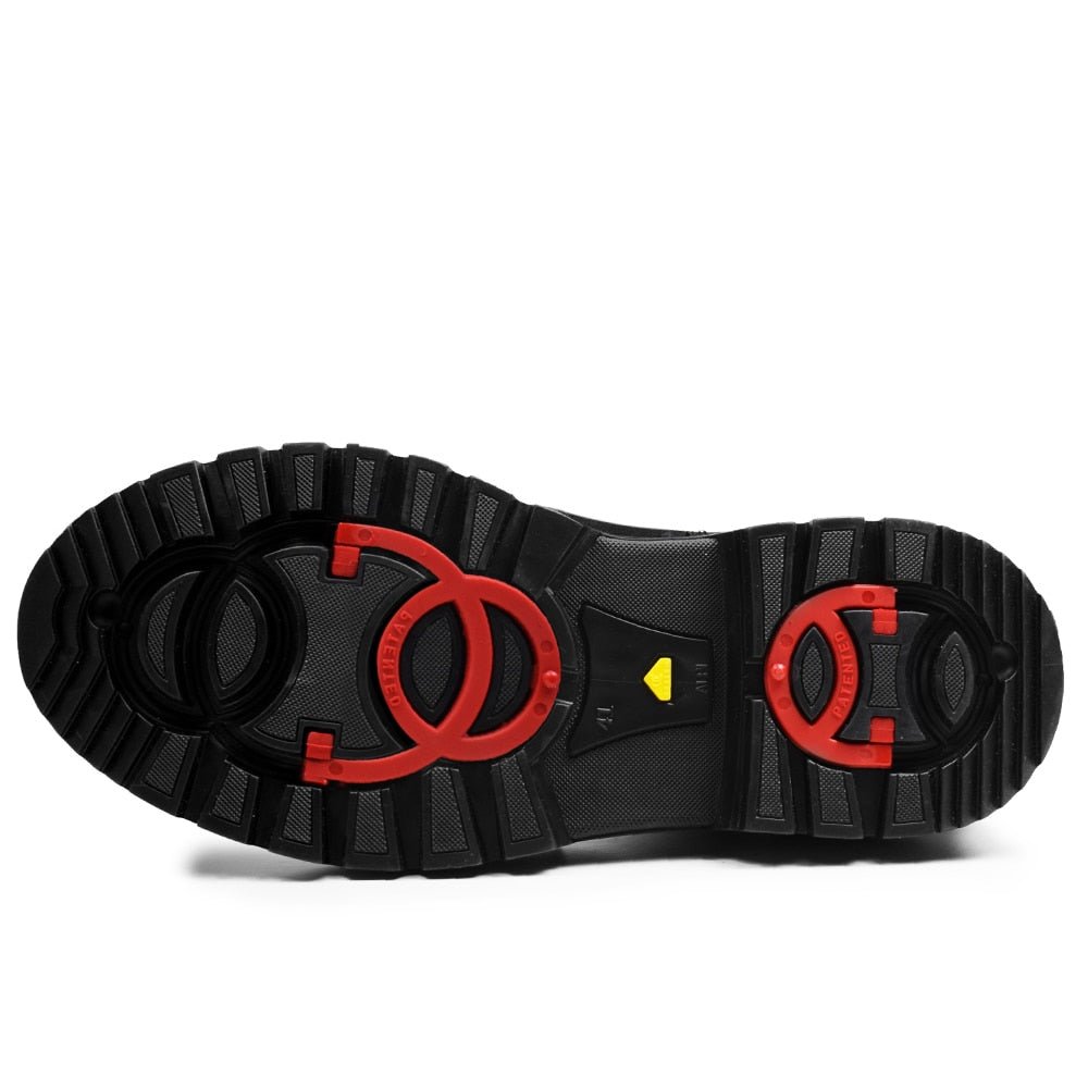 Minfot Dubbskor Kalix Mocka Ull Svart