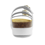 Minfot Sandal Mjuk Bio Vit Nappa