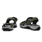 Minfot Sandhamn Sandaler Dam Nubuck Olivgrön