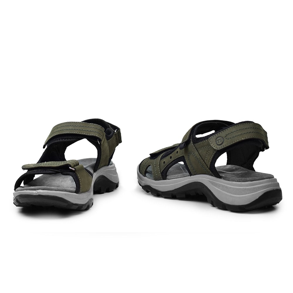 Minfot Sandaler Sandhamn Dam Nubuck Olivgrön