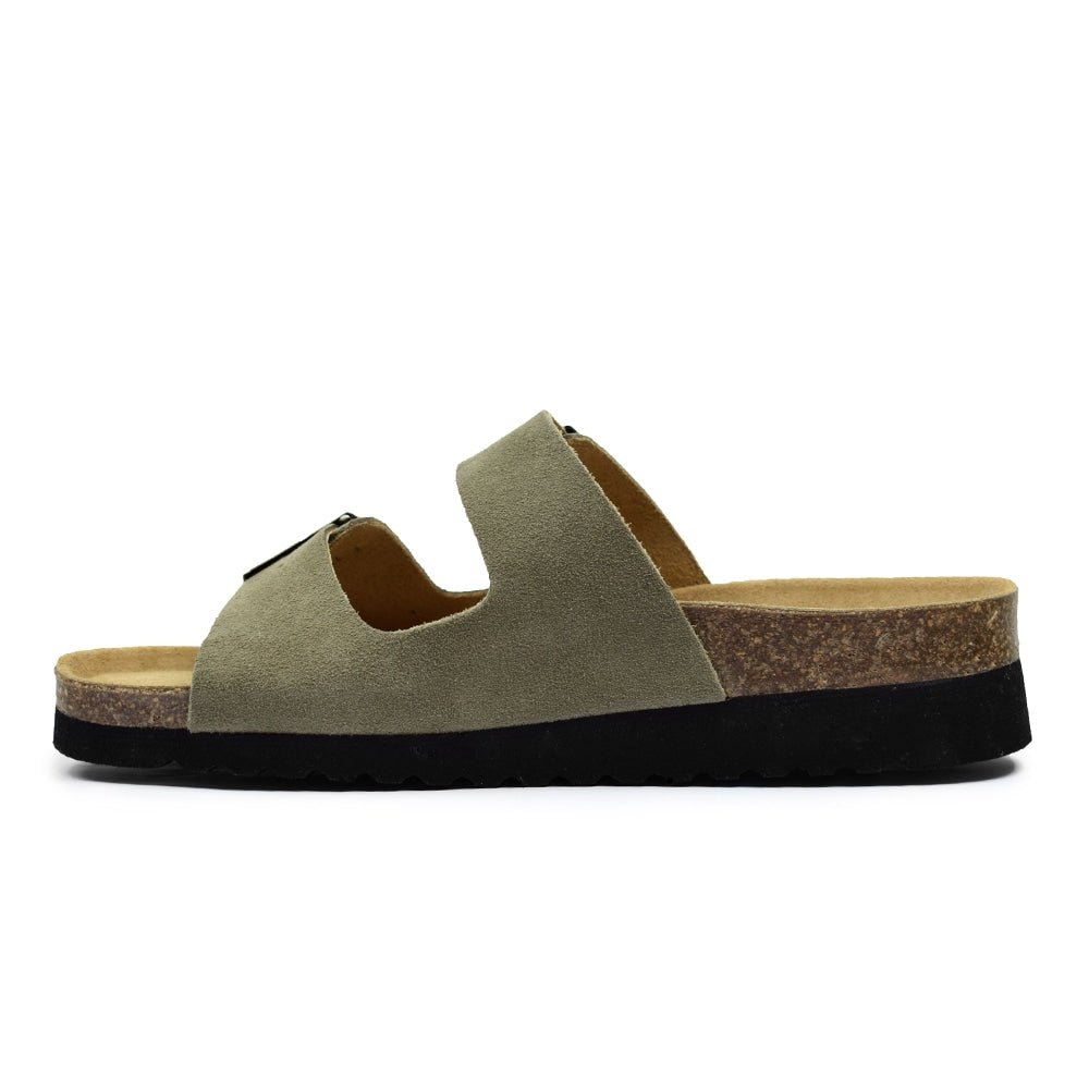 Produktbild 4 - Minfot Sandaler Mjuk Bio Moa Mocka Olivgrön