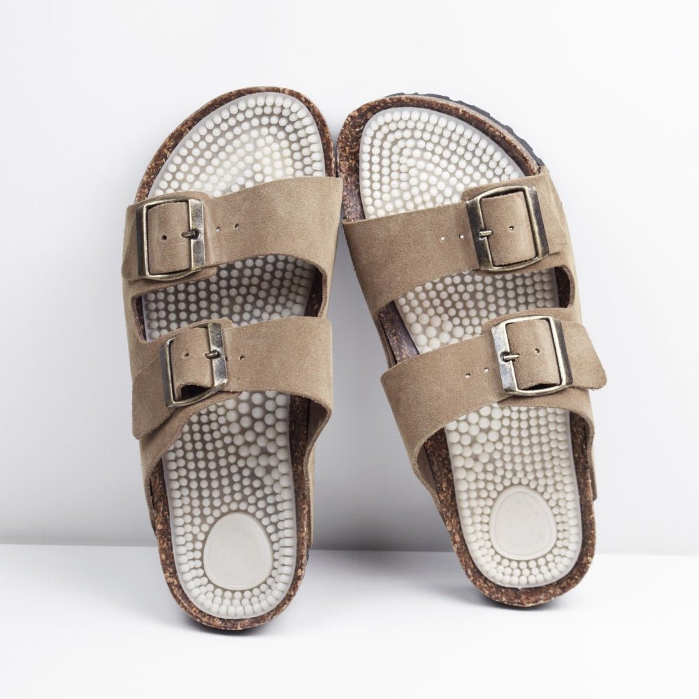 Produktbild 6 - Minfot Massage Sandaler Bio Mocka Tan