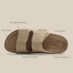 Minfot Luma Sandaler Kardborre Mocka Sand