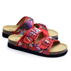 Sköna Marie Damsandal Thalia Röd