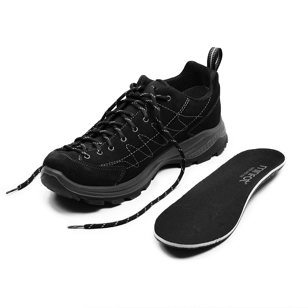 Minfot Ask Promenadskor J-Tex Svart