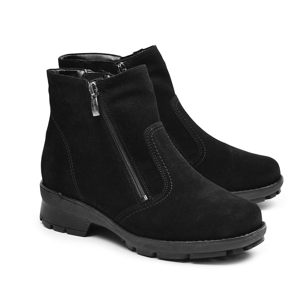 Minfot Aaltonen Breda Boots Grip+ Vasa Mocka Ull Svart