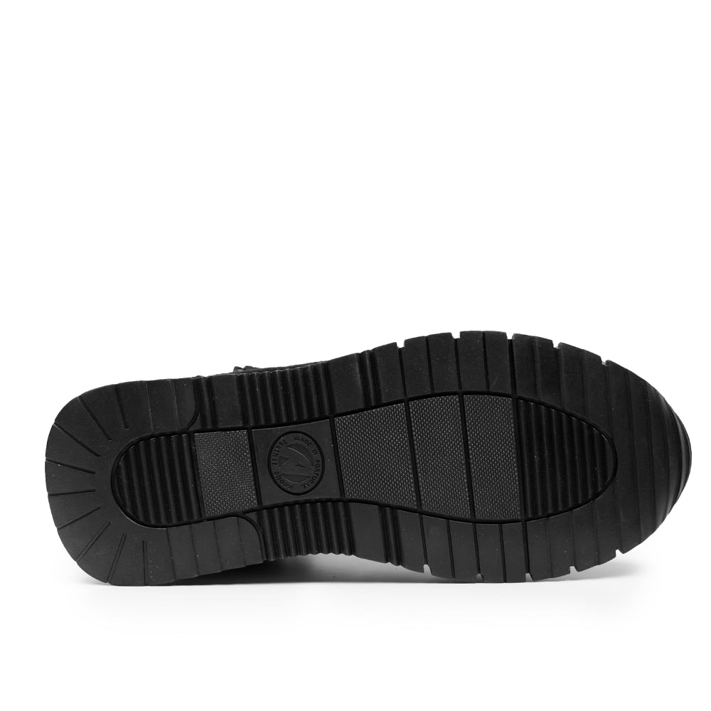 Produktbild 6 - Minfot Luna Hög Sneaker Mocka Svart